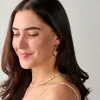 Daisy Heart Drop Earrings sold by Alex and Ani