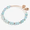 Iridescent Beaded Bangle, Sky Blue sold by Alex and Ani