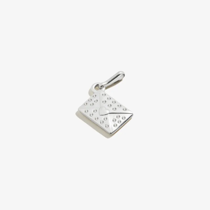 Pavé Love Letter Charm sold by Alex and Ani