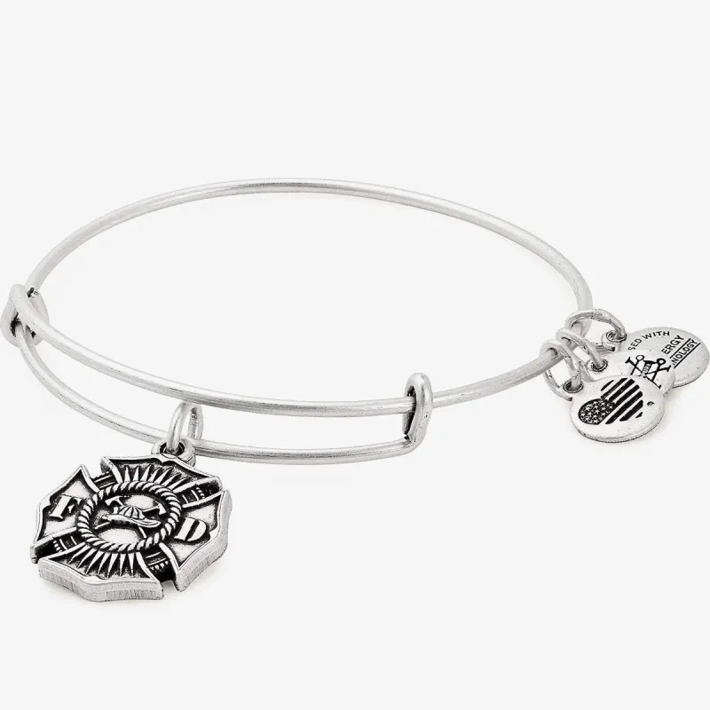 Firefighter Charm Bangle sold by Alex and Ani