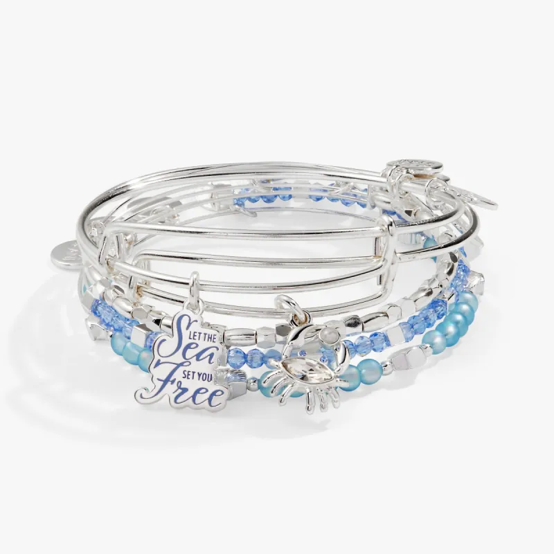 'Let the Sea Set You Free', Set of 5 sold by Alex and Ani