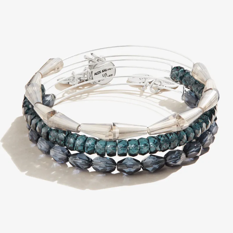 Midnight Sky Beaded Bangles, Set of 3 sold by Alex and Ani