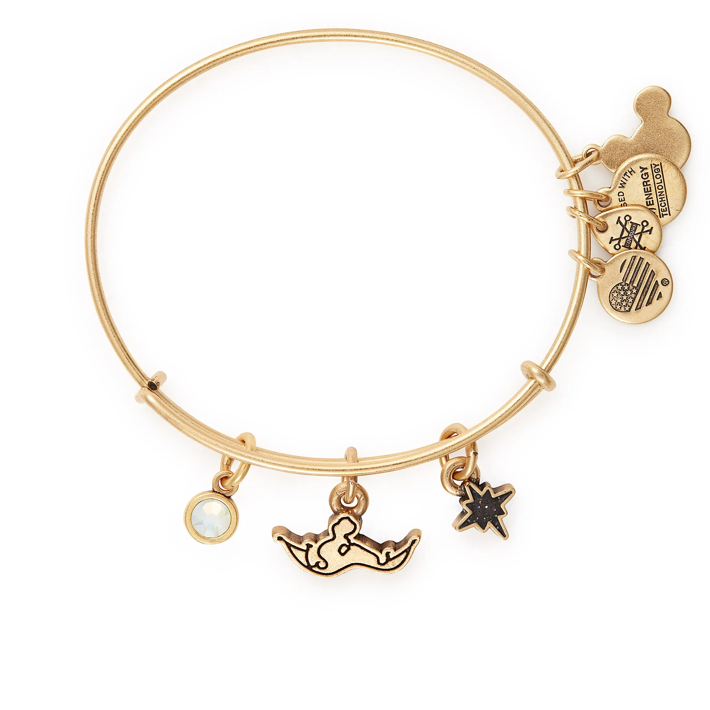 Disney® Jasmine "Unlock the Magic" Charm Bangle sold by Alex and Ani product image thumbnail 2