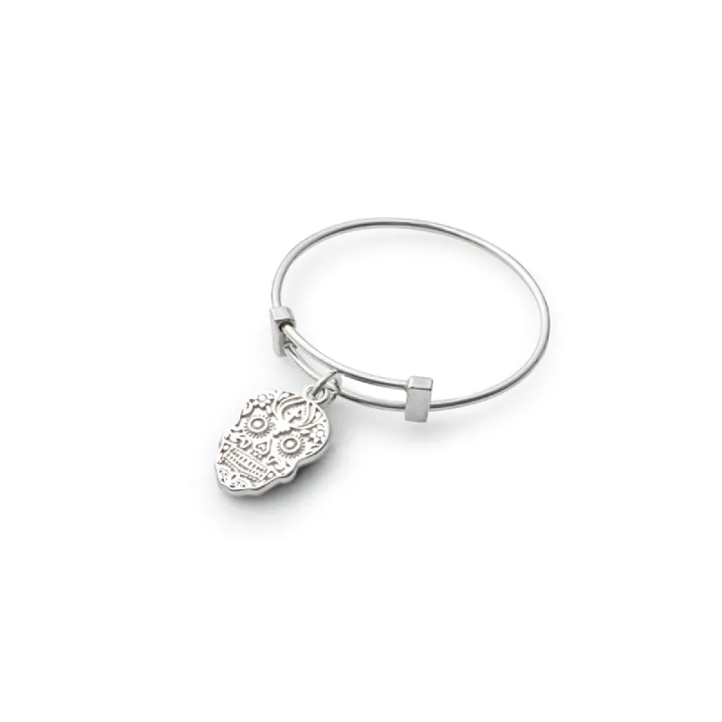 Calavera Charm Ring made by Alex and Ani