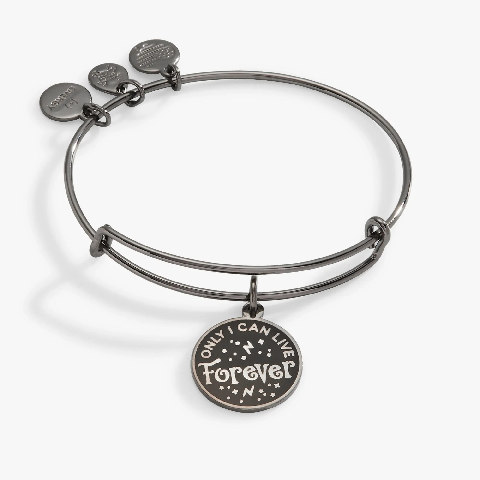 Harry Potter™ Voldemort 'Only I Can Live Forever' Charm Bangle sold by Alex and Ani
