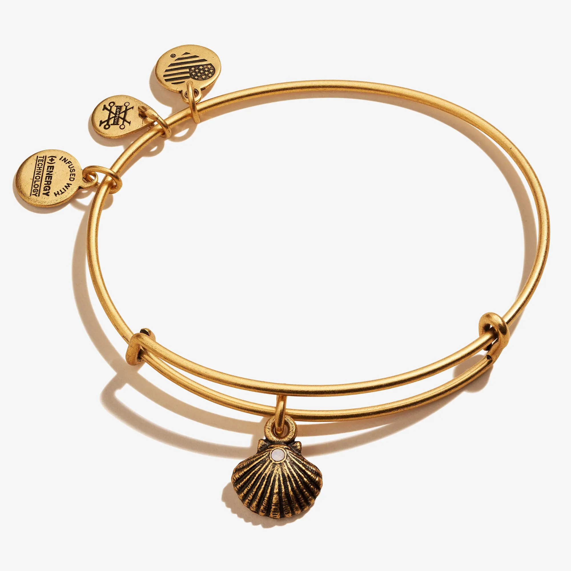 Seashell Charm Bangle sold by Alex and Ani product image thumbnail 2