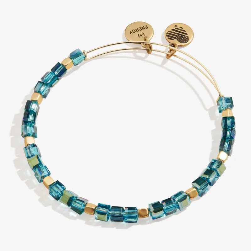 Dazzle Beaded Bangle, Green sold by Alex and Ani