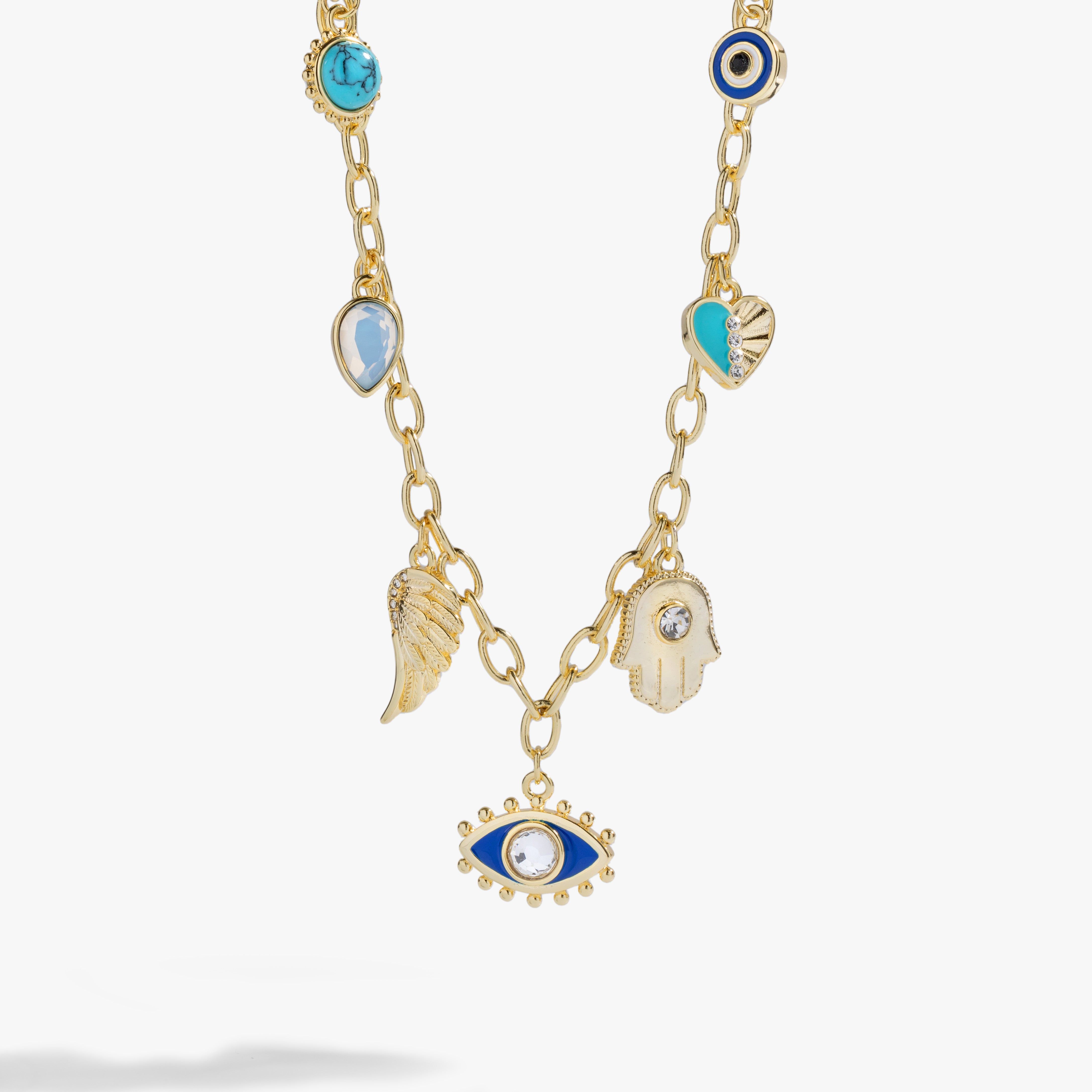 Divine Protection Charm Necklace sold by Alex and Ani