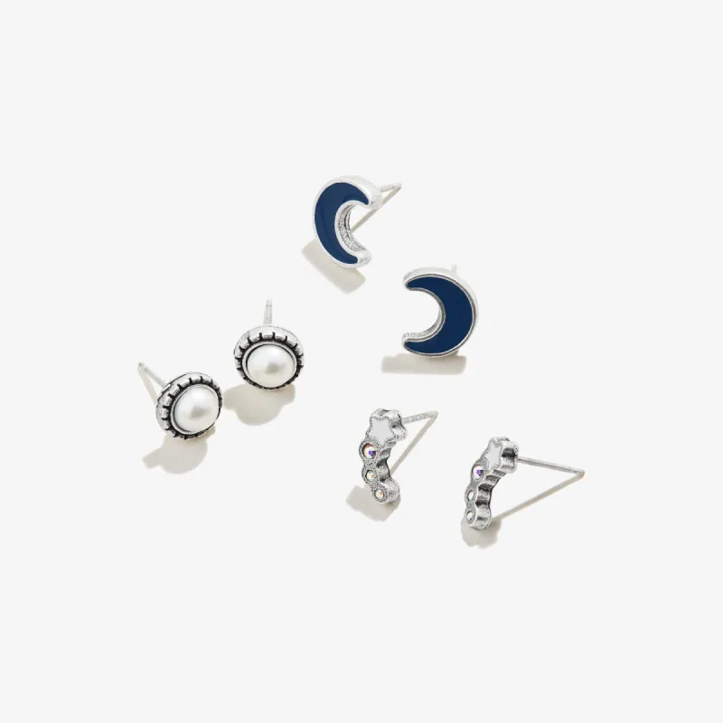 Wish Upon a Star Stud Earrings, Set of 3 sold by Alex and Ani