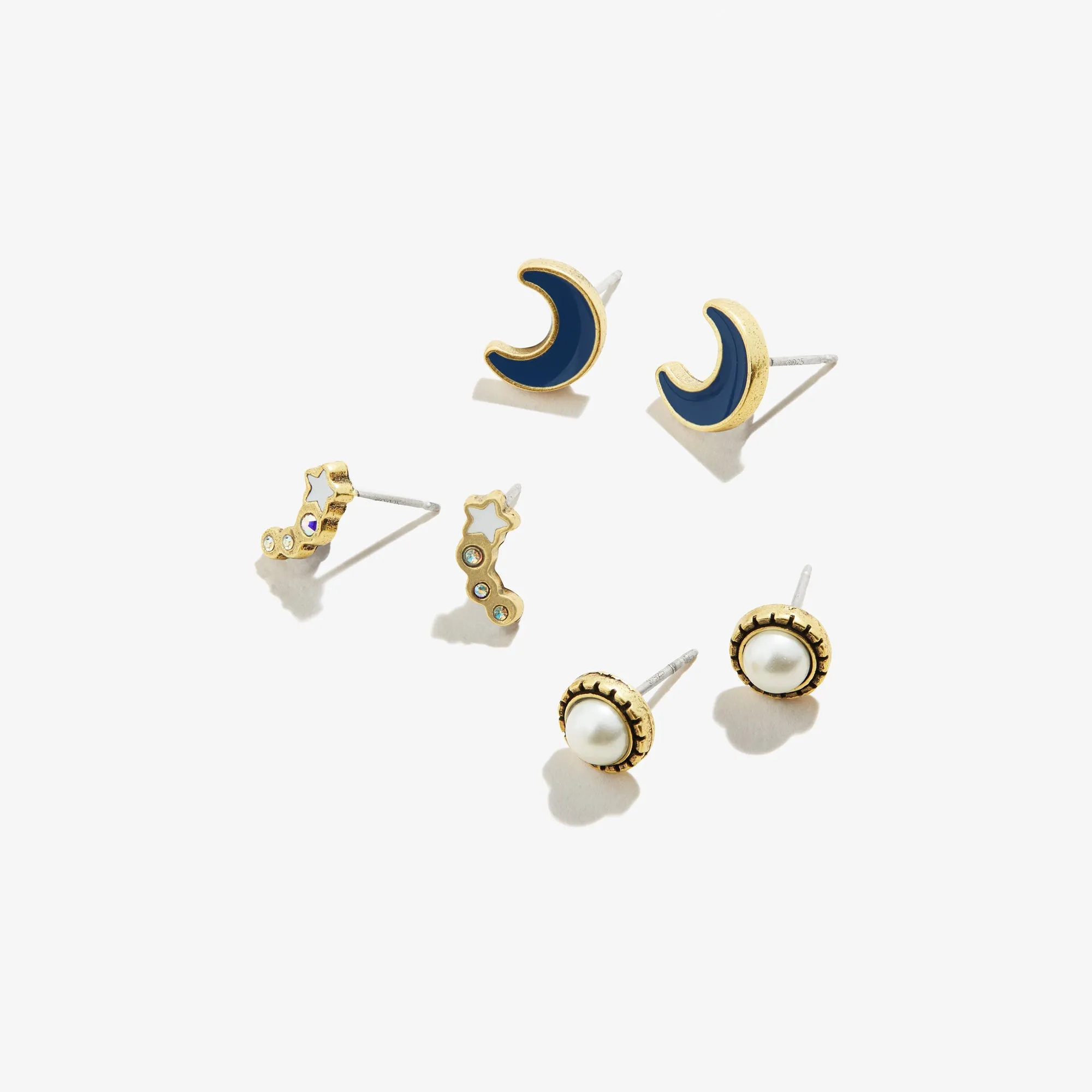 Wish Upon a Star Stud Earrings, Set of 3 sold by Alex and Ani product image thumbnail 3