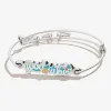 'Good Vibes' Inline Charm Bangle sold by Alex and Ani