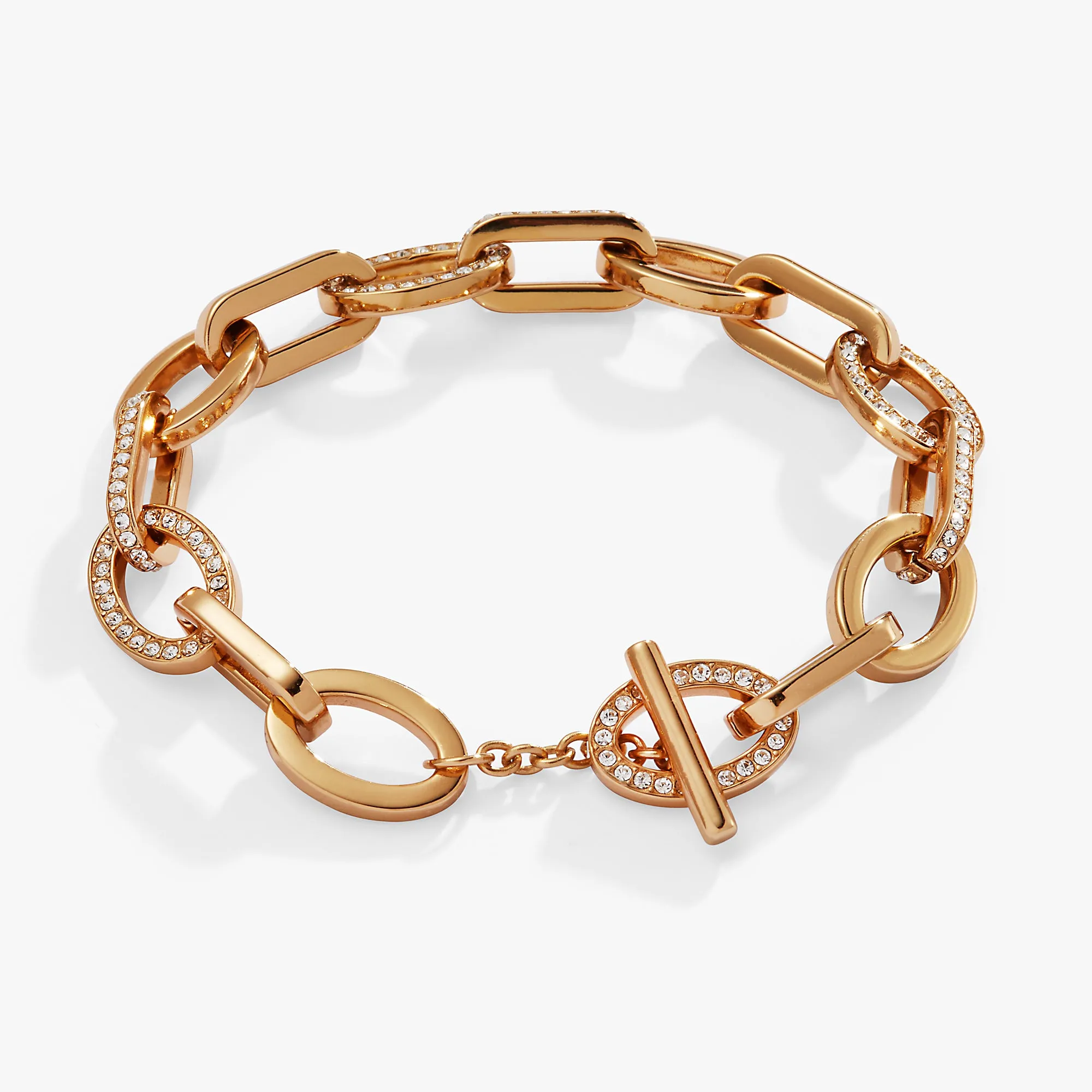 Oval Link Crystal Chain Toggle Bracelet sold by Alex and Ani product image thumbnail 2
