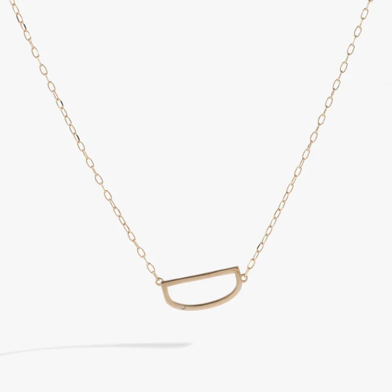 Initial D Precious Elongated Necklace sold by Alex and Ani