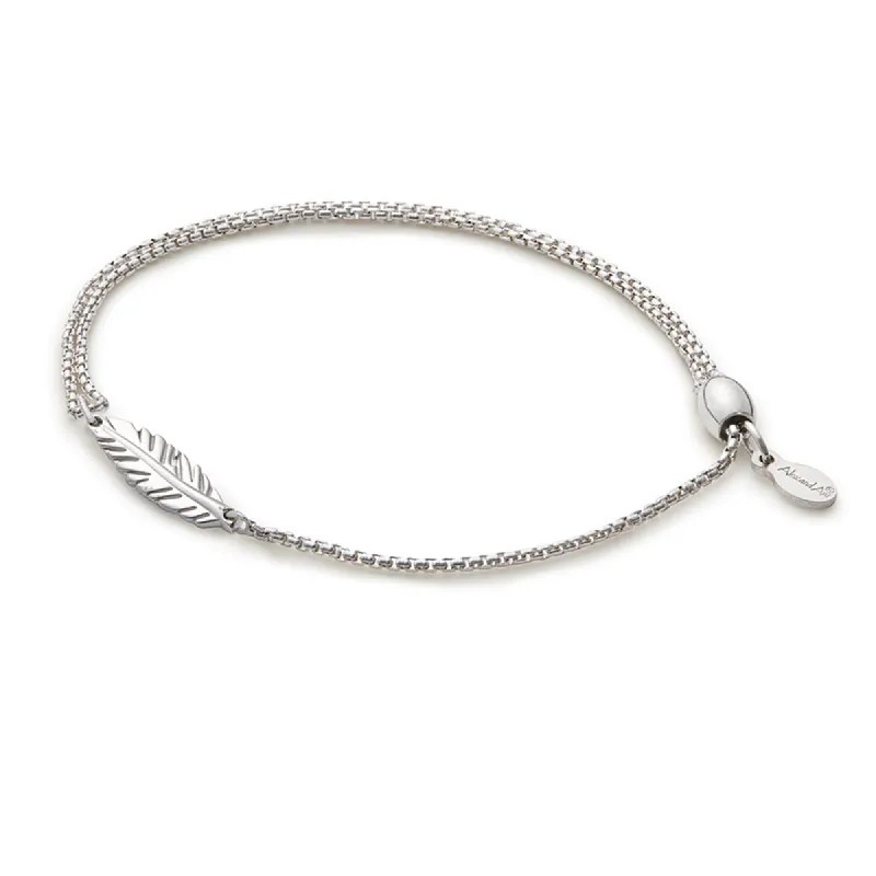 Feather Pull Chain Bracelet sold by Alex and Ani