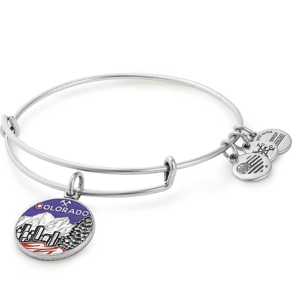 Colorado Mountains Charm Bangle sold by Alex and Ani product image thumbnail 3