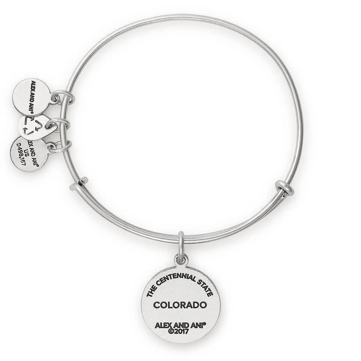 Colorado Mountains Charm Bangle sold by Alex and Ani product image thumbnail 4