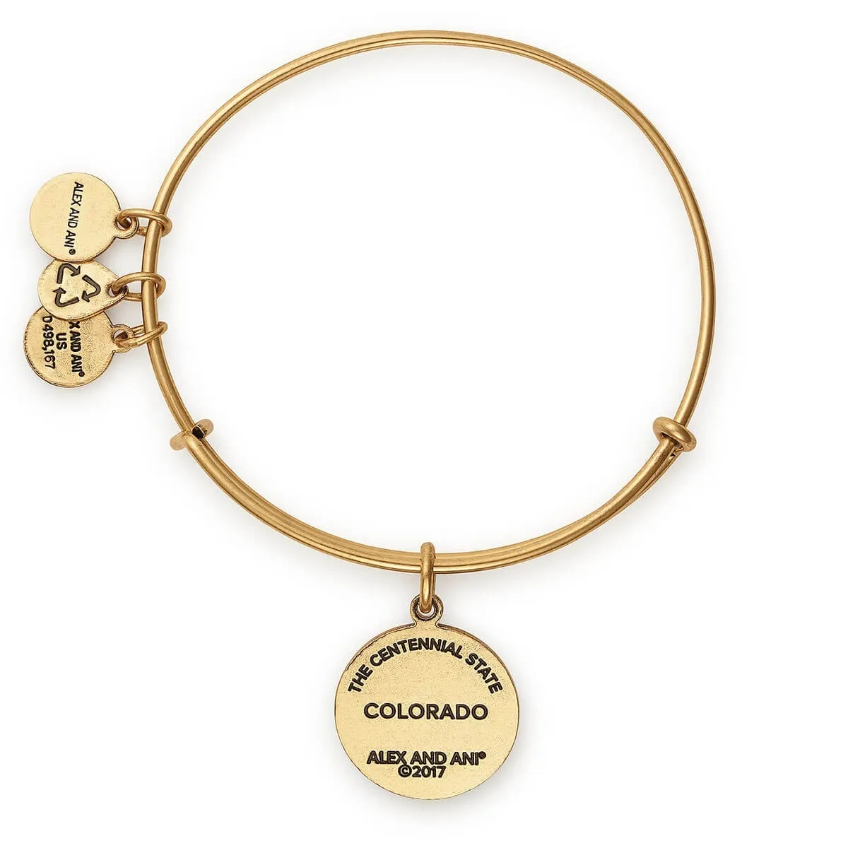 Colorado Mountains Charm Bangle sold by Alex and Ani product image thumbnail 2
