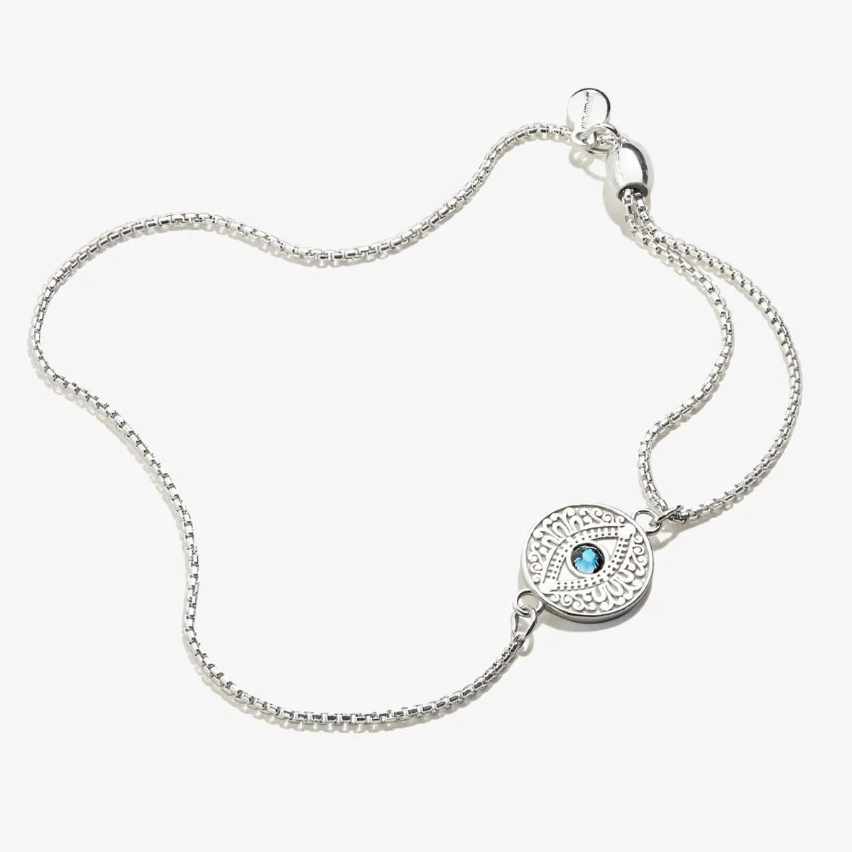 Evil Eye Crystal Pull Chain Bracelet sold by Alex and Ani