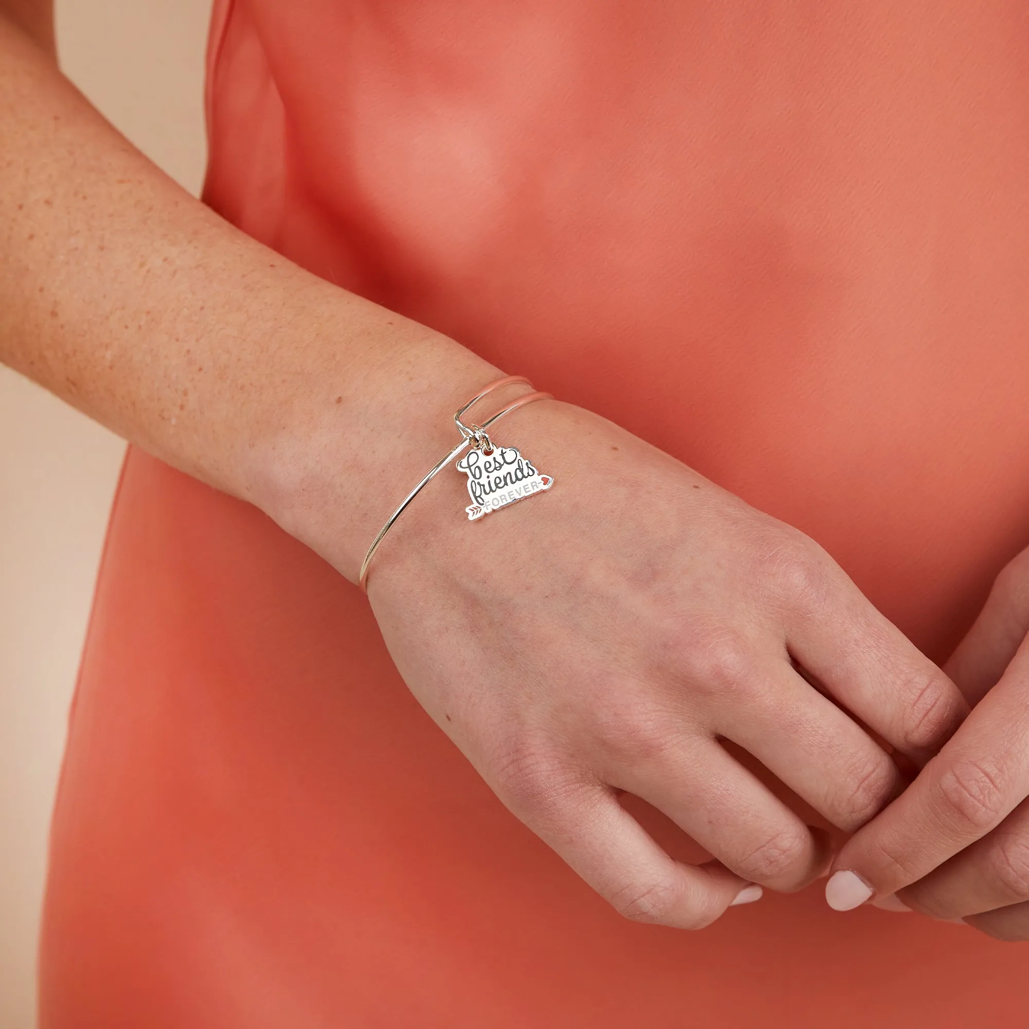'Best Friends Forever' Charm Bangle sold by Alex and Ani product image thumbnail 4