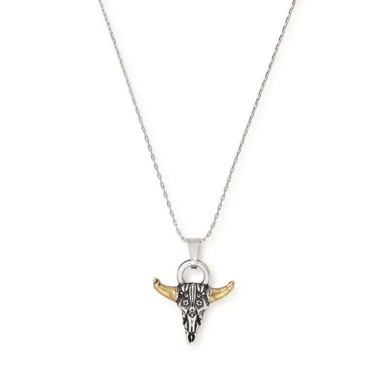 Spirited Skull Charm Necklace sold by Alex and Ani