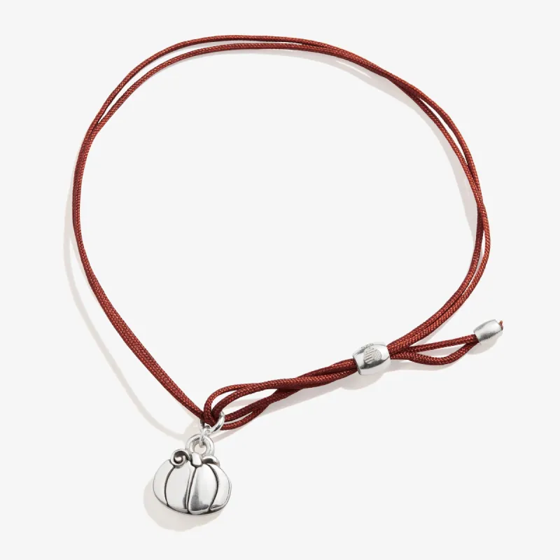 Pumpkin Charm Cord Bracelet sold by Alex and Ani