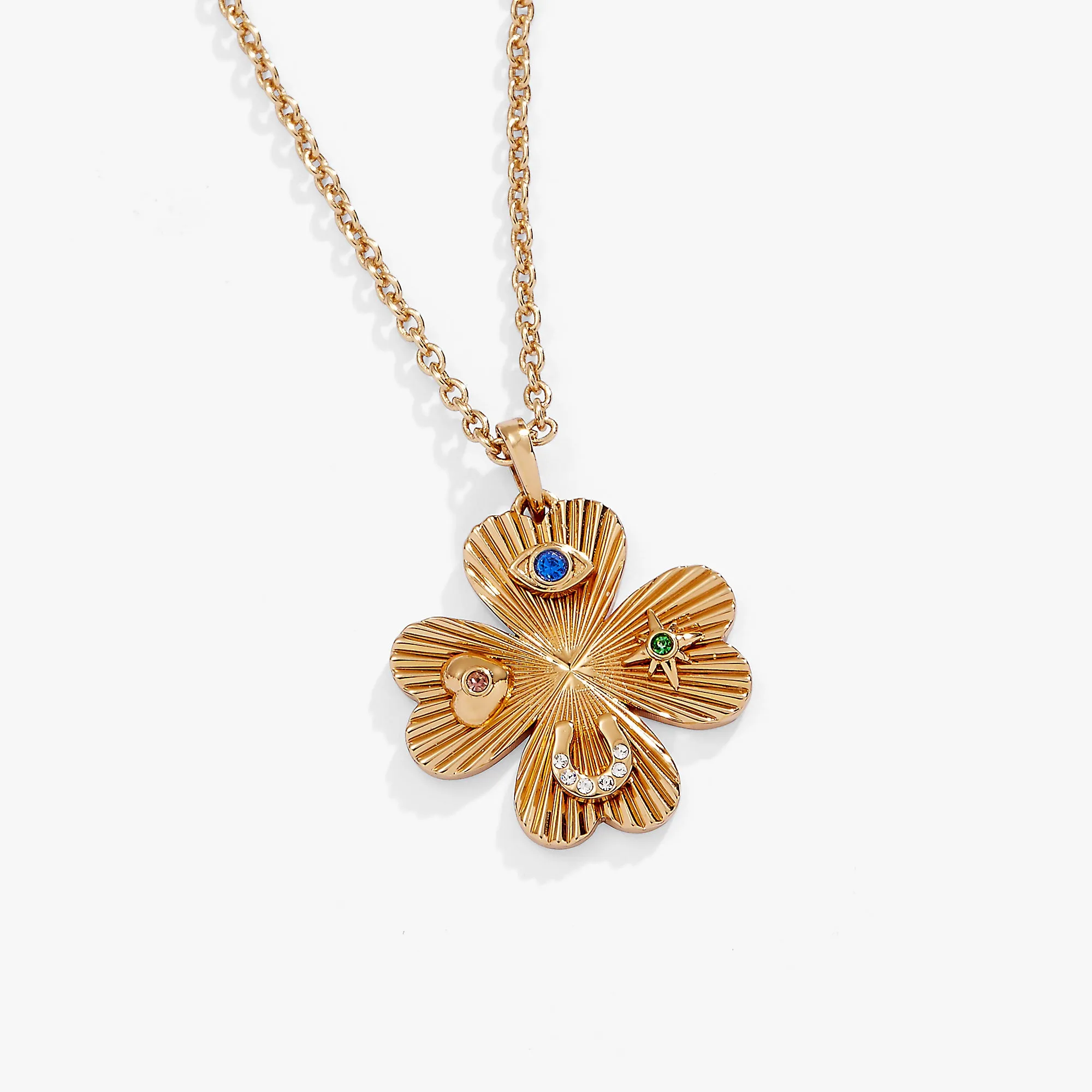Lucky Four Leaf Clover Adjustable Necklace sold by Alex and Ani product image thumbnail 3