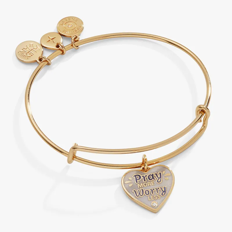 Pray More Worry Less Bangle sold by Alex and Ani