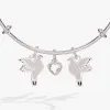Turtle Dove Multi-Charm Bangle sold by Alex and Ani