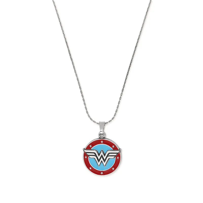 Wonder Woman Logo Charm Necklace sold by Alex and Ani