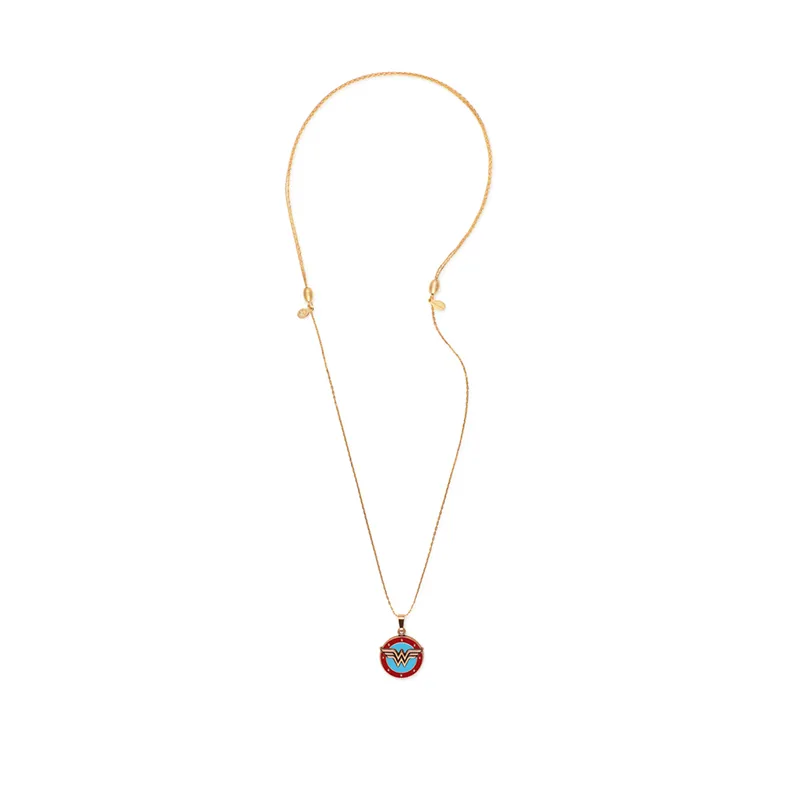 Wonder Woman Logo Charm Necklace sold by Alex and Ani product image thumbnail 4
