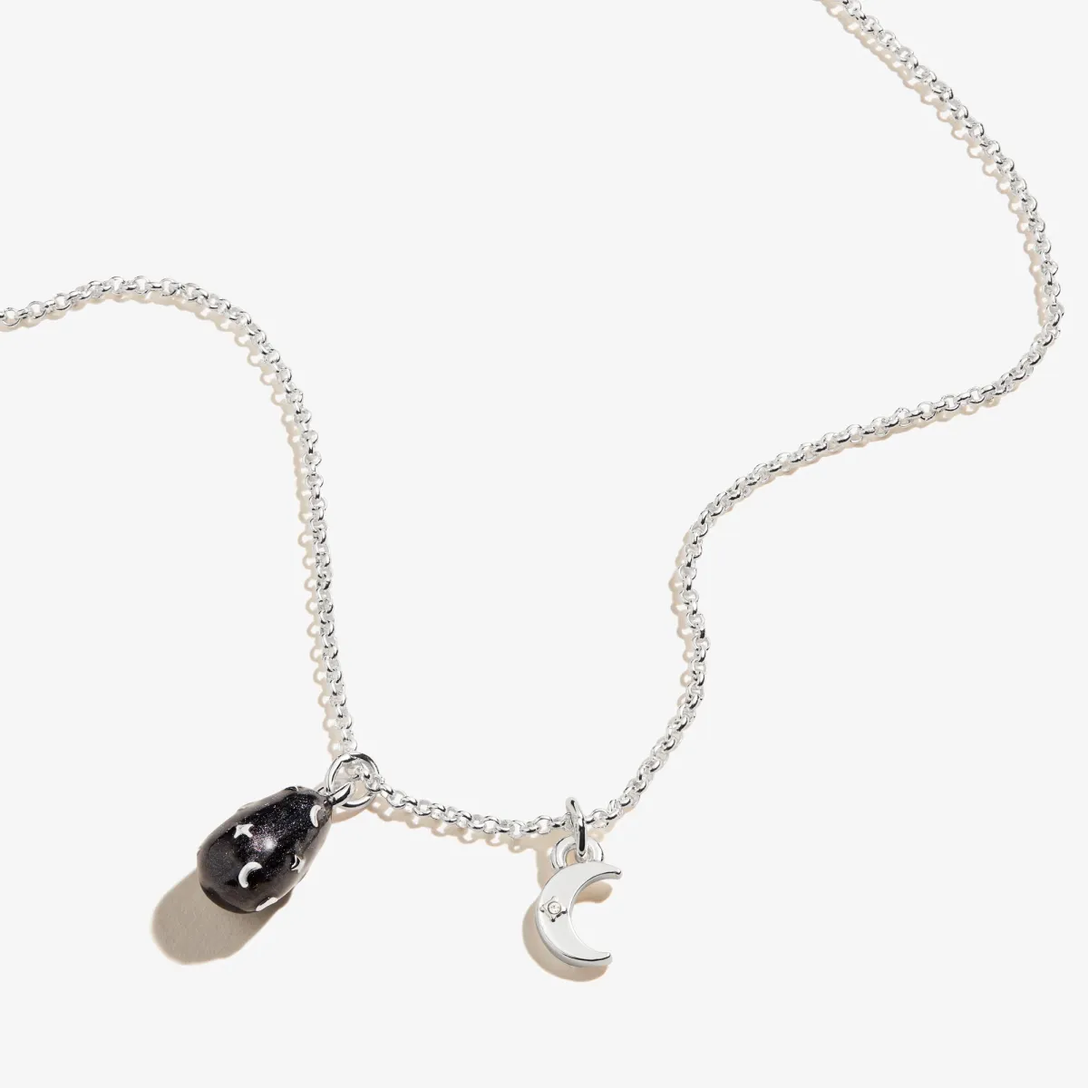 Celestial Moon Duo Charm Necklace sold by Alex and Ani