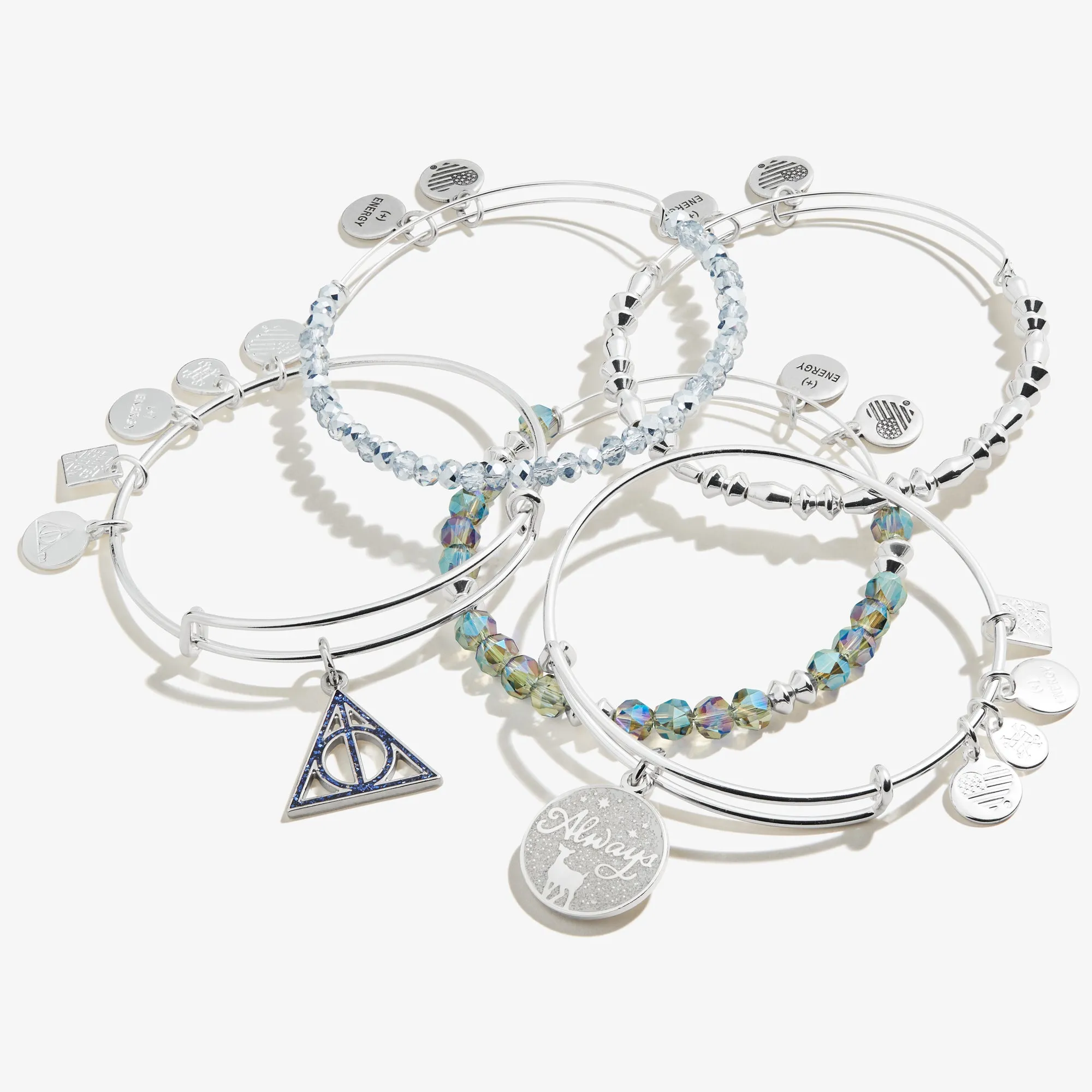 Harry Potter™ 'Always' Charm Bangle, Set of 5 sold by Alex and Ani product image thumbnail 2