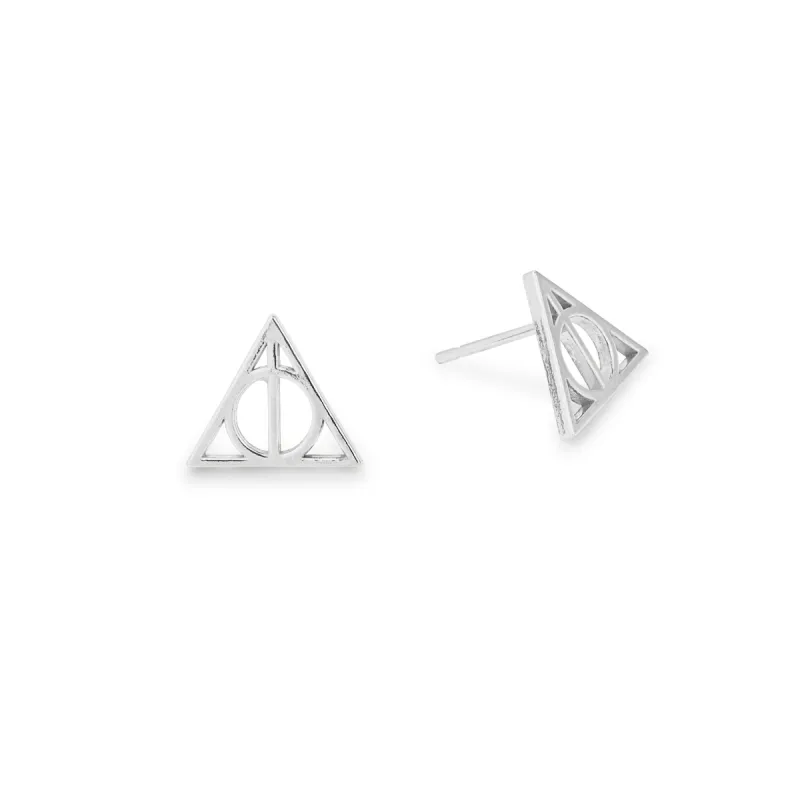 Harry Potter™ Deathly Hallows Earrings made by Alex and Ani