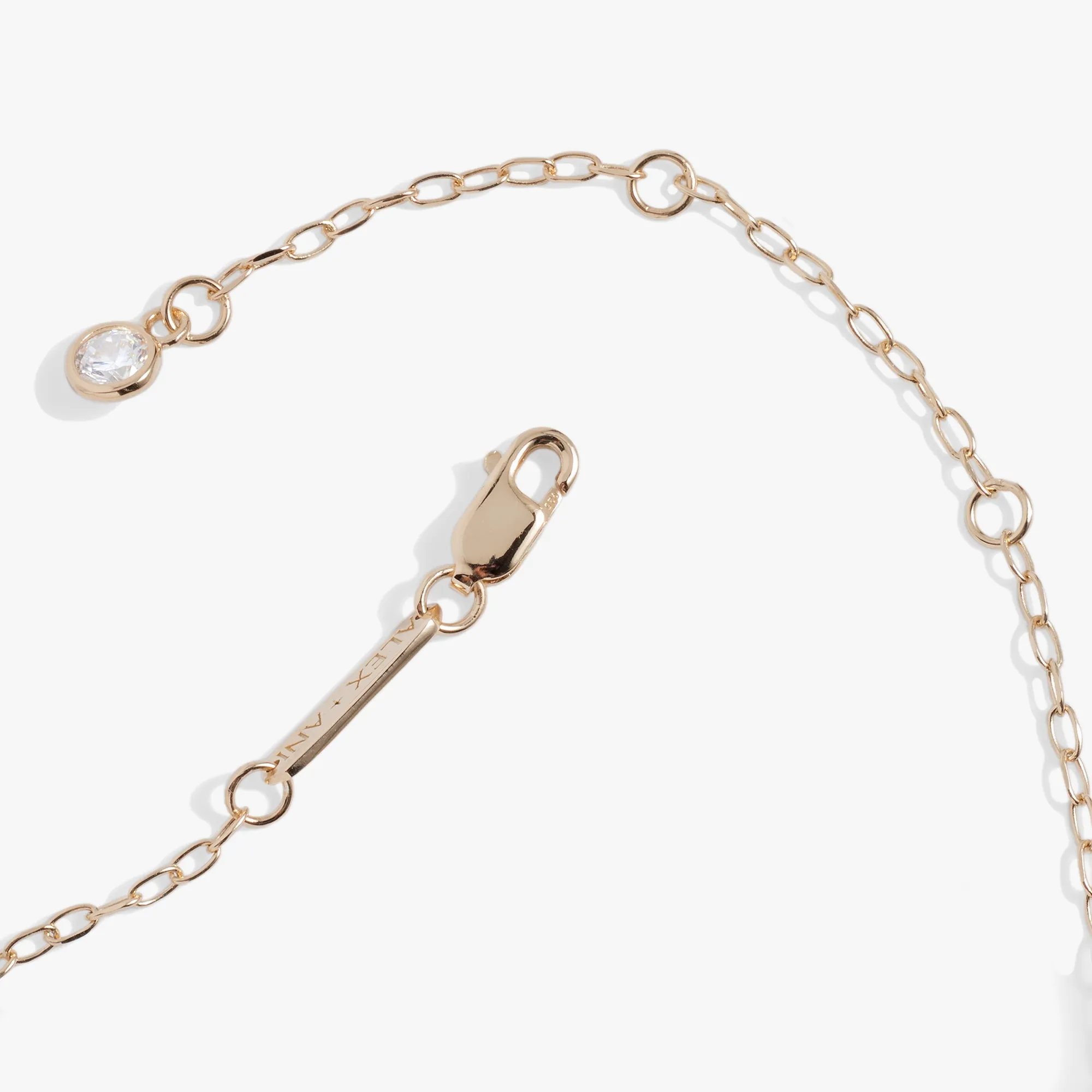Initial P Precious Elongated Necklace sold by Alex and Ani product image thumbnail 2