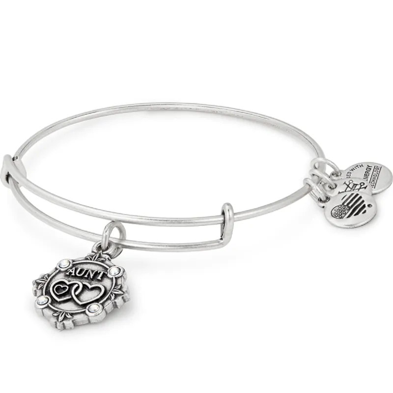 'Aunt' Charm Bangle sold by Alex and Ani