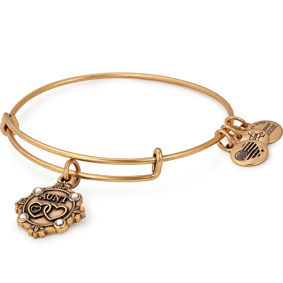 'Aunt' Charm Bangle sold by Alex and Ani product image thumbnail 3