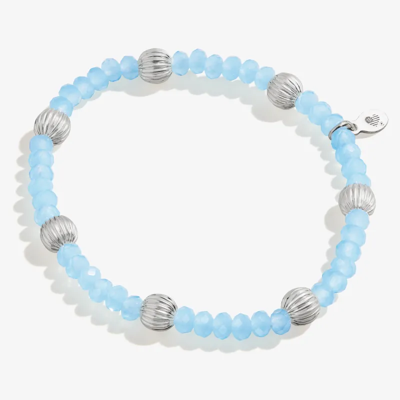 Blue Beaded Stretch Bracelet, Medium sold by Alex and Ani