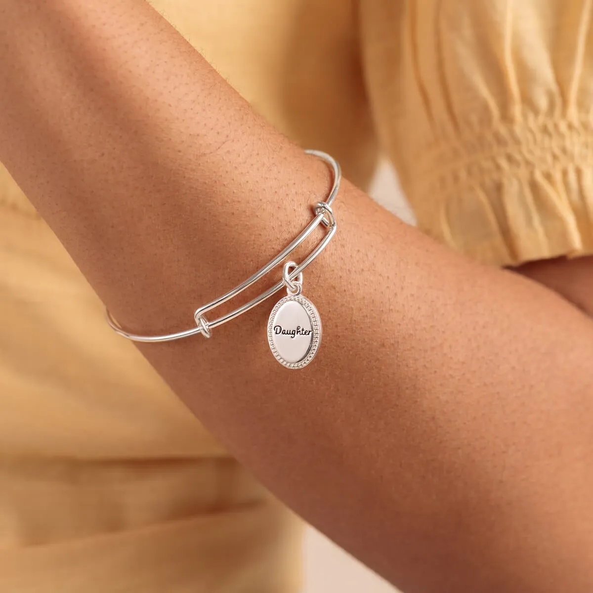 Daughter 'Most Precious Gift' Charm Bangle sold by Alex and Ani product image thumbnail 2