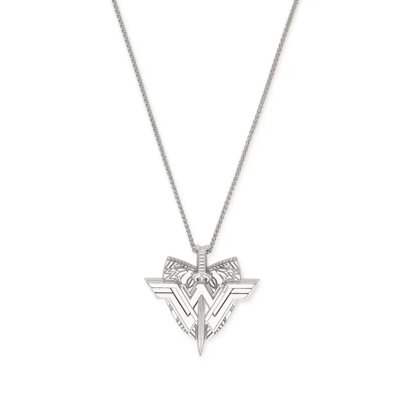 Wonder Woman™ Shield Necklace sold by Alex and Ani