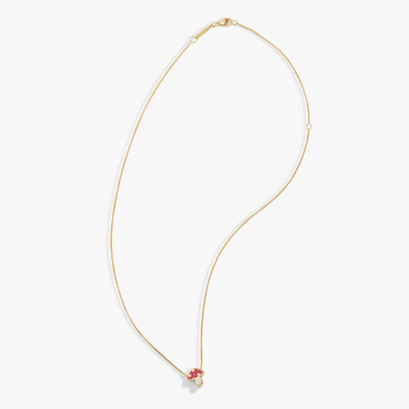 Mushroom Charm Necklace sold by Alex and Ani