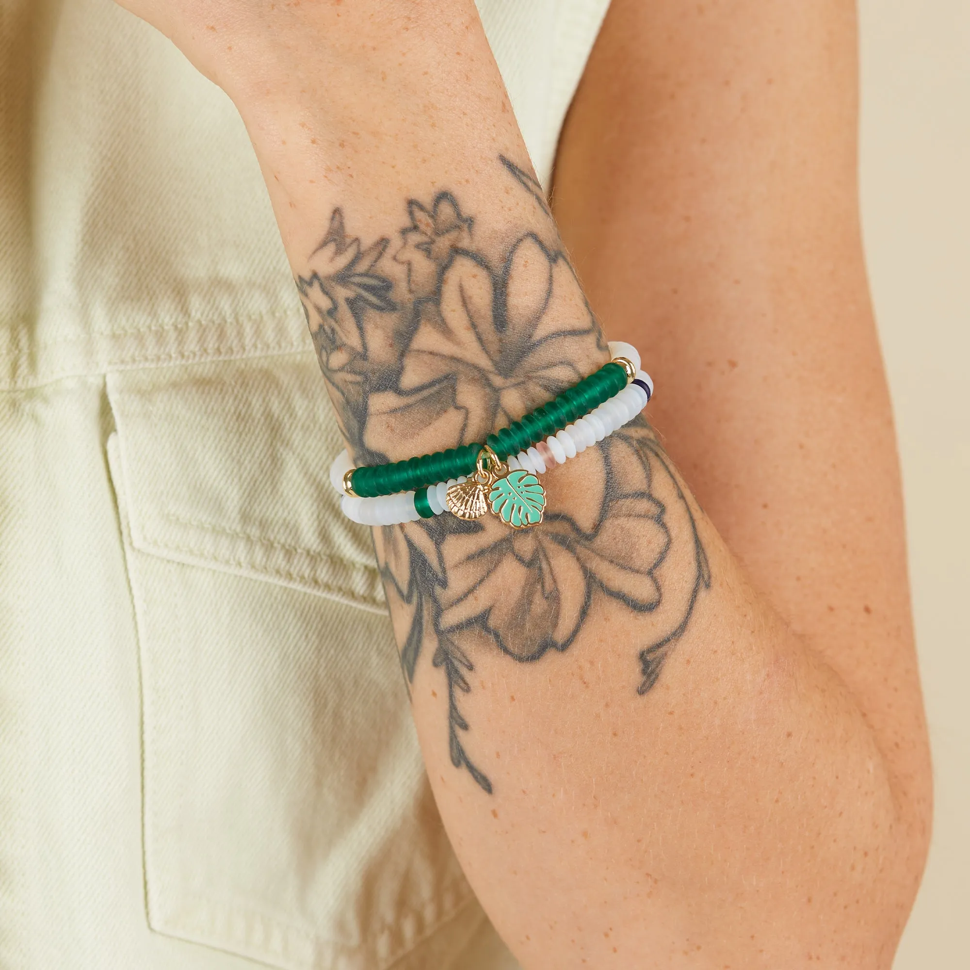 Token of Strength Puka Stretch Bracelets, Set of 2 sold by Alex and Ani product image thumbnail 2