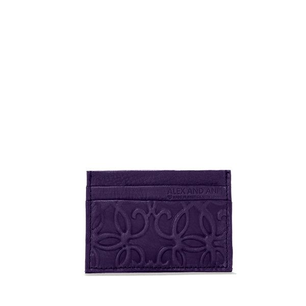 Amethyst Genuine Leather Card Case sold by Alex and Ani