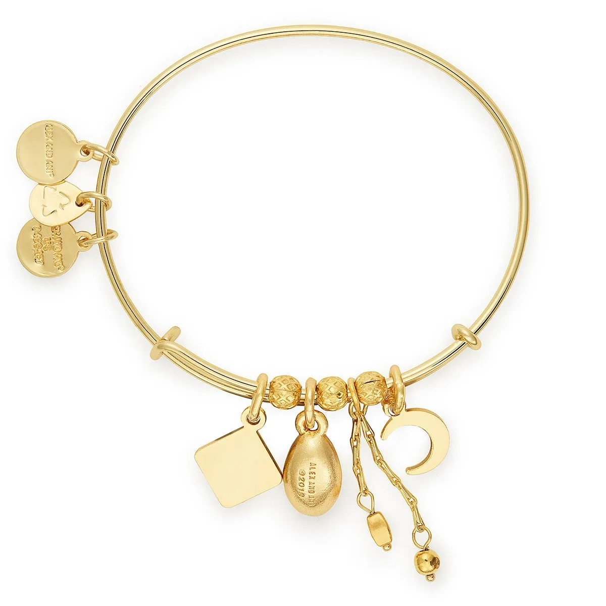 Puka Shell Cluster Charm Bangle sold by Alex and Ani product image thumbnail 4