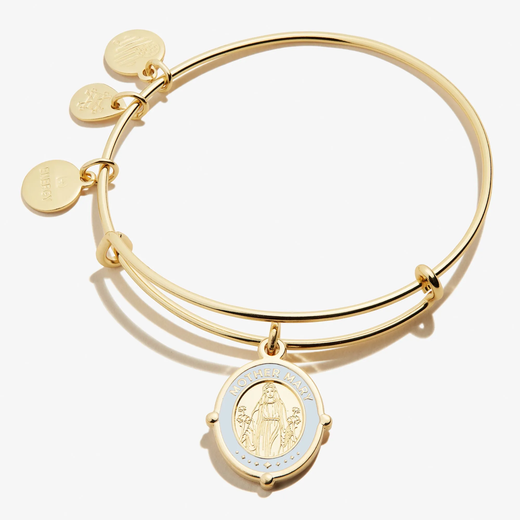Mother Mary Embossed Charm Bangle sold by Alex and Ani product image thumbnail 3