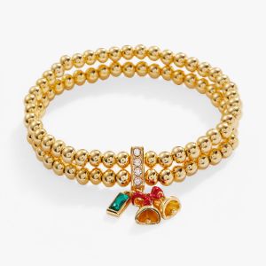 Holiday Bell Stretch Charm Bracelet sold by Alex and Ani