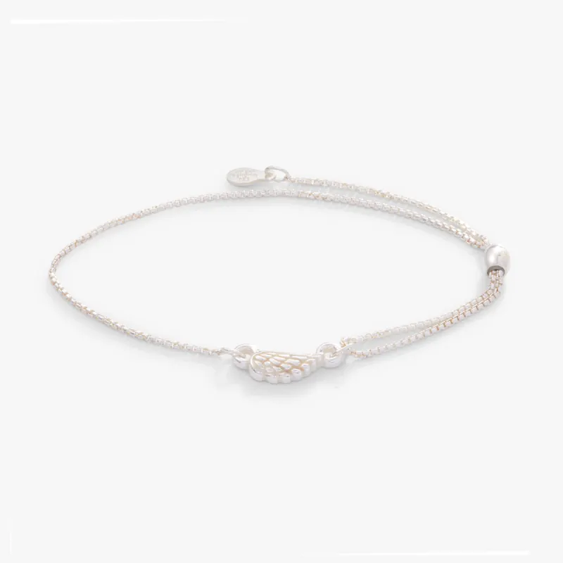 Angel Wing Pull Chain Bracelet sold by Alex and Ani