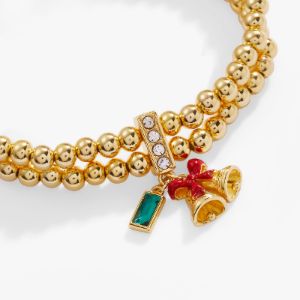 Holiday Bell Stretch Charm Bracelet sold by Alex and Ani