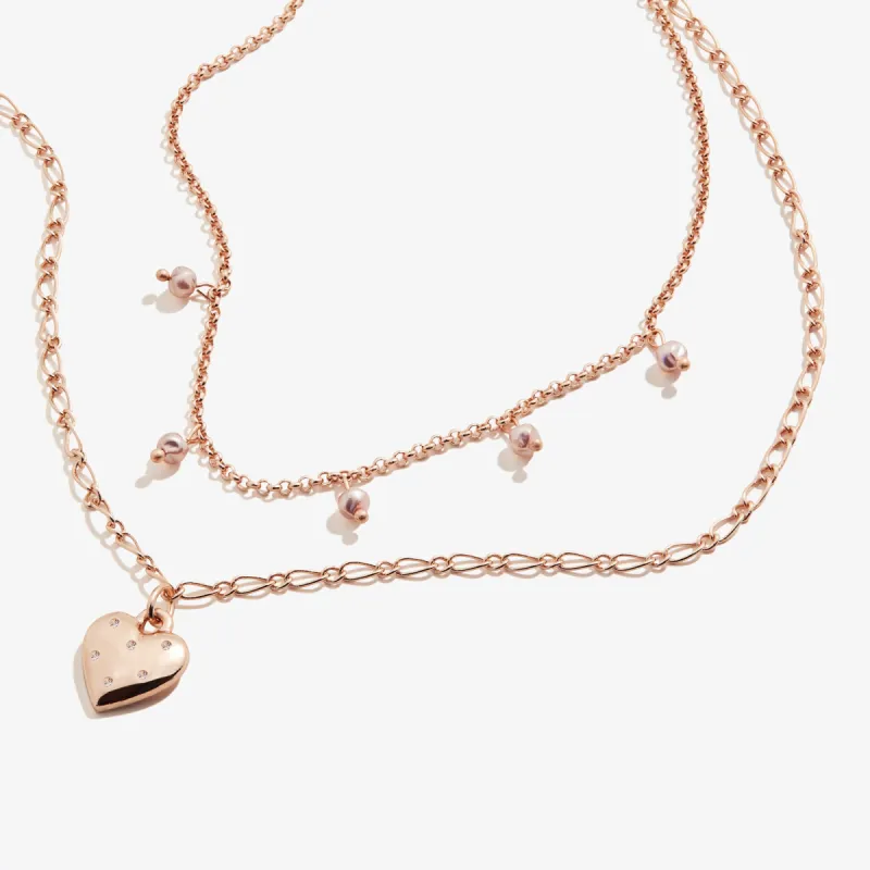 Heart Layered Necklace sold by Alex and Ani