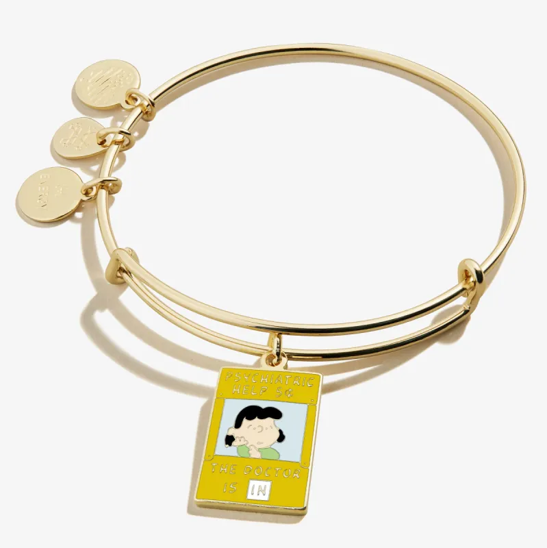 Peanuts™ 'The Doctor Is In' Charm Bangle sold by Alex and Ani