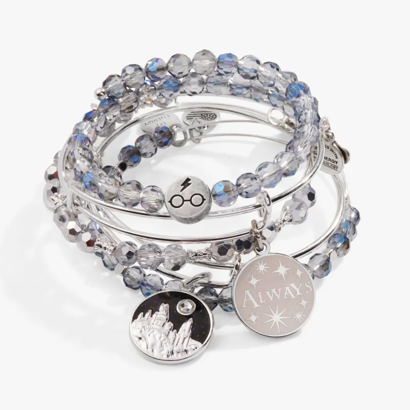 Harry Potter™ 'Always' Charm Bangles, Set of 5 sold by Alex and Ani